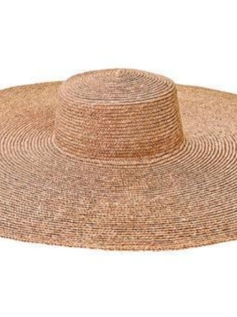 Wide Brim Straw Sun Hat - Model Y2k77